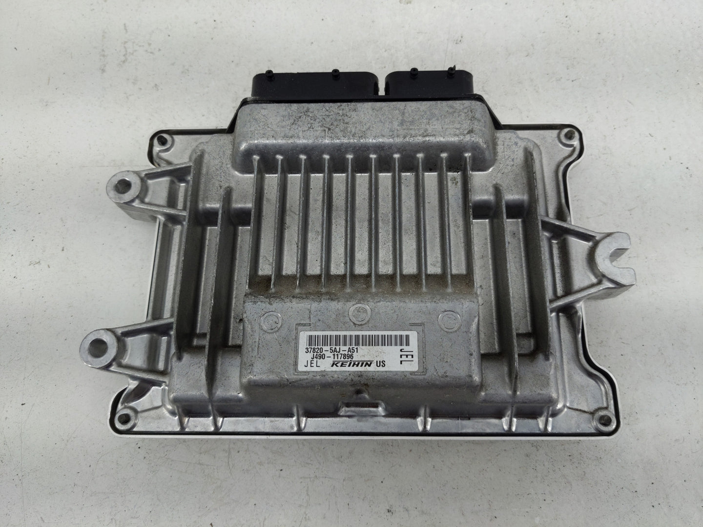 2018 Honda Civic PCM Engine Control Computer ECU ECM PCU OEM P/N:37820-5AJ-A51 Fits OEM Used Auto Parts - Oemusedautoparts1.