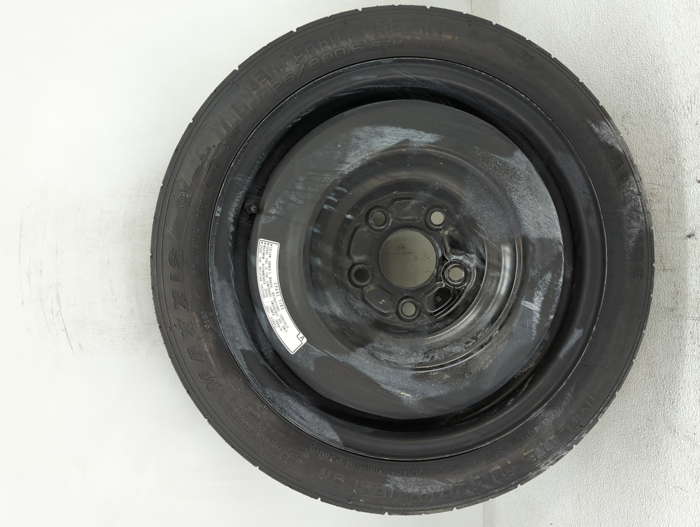 2016-2021 Honda Civic Spare Donut Tire Wheel Rim Oem - Oemusedautoparts1.com