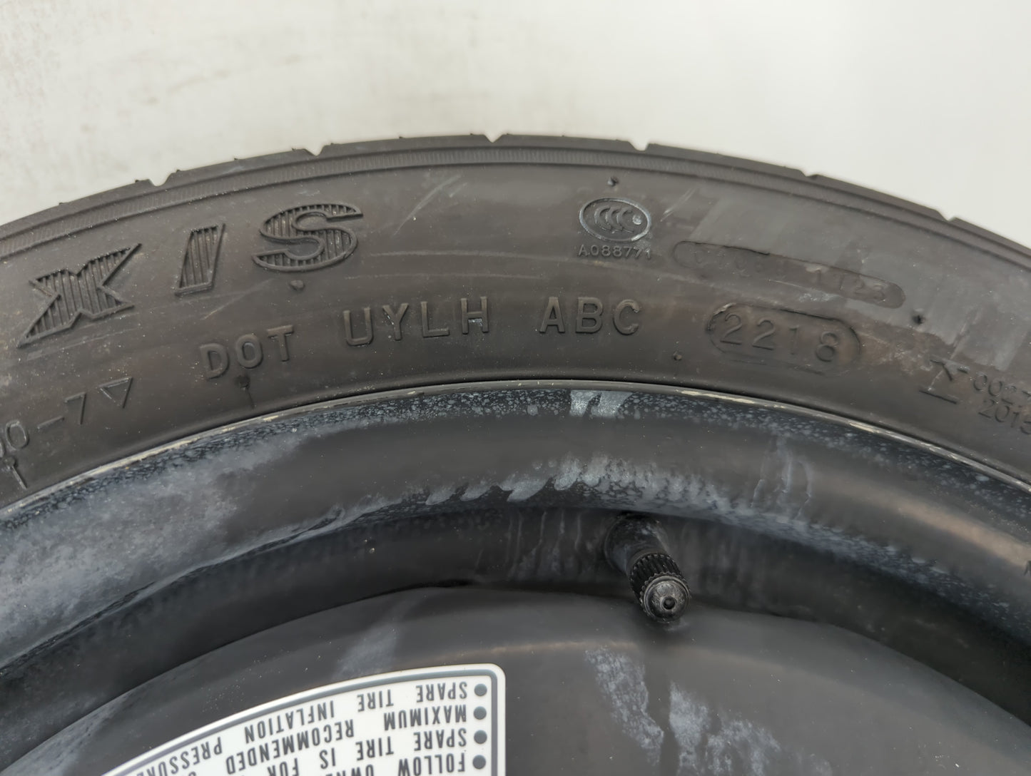 2016-2021 Honda Civic Spare Donut Tire Wheel Rim Oem - Oemusedautoparts1.com