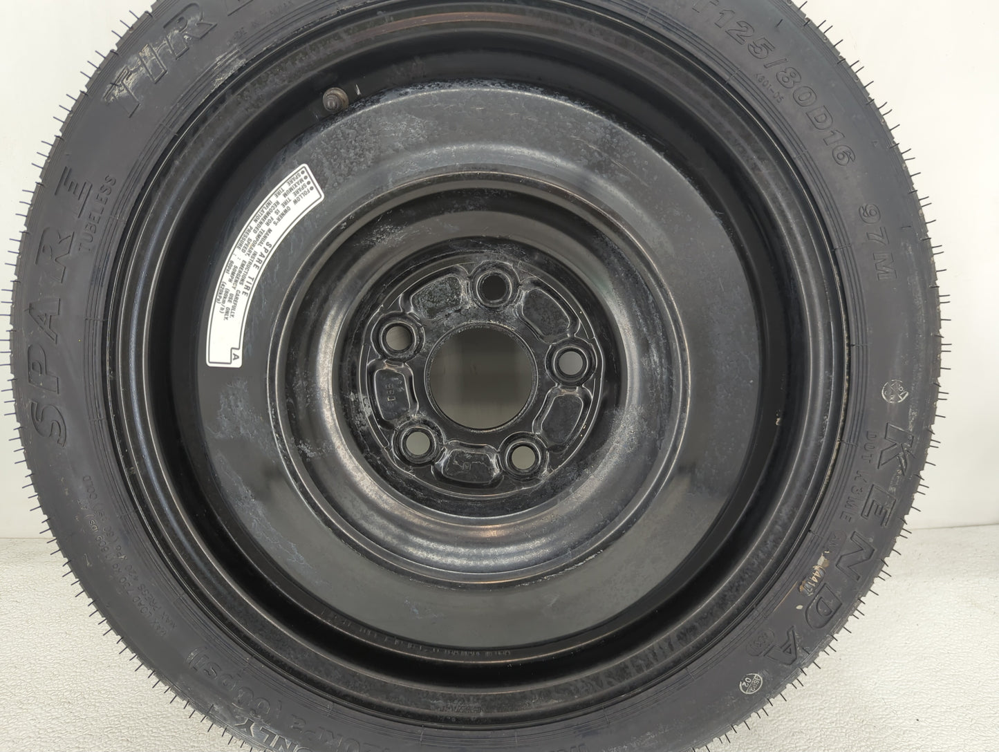 2016-2021 Honda Civic Spare Donut Tire Wheel Rim Oem - Oemusedautoparts1.com