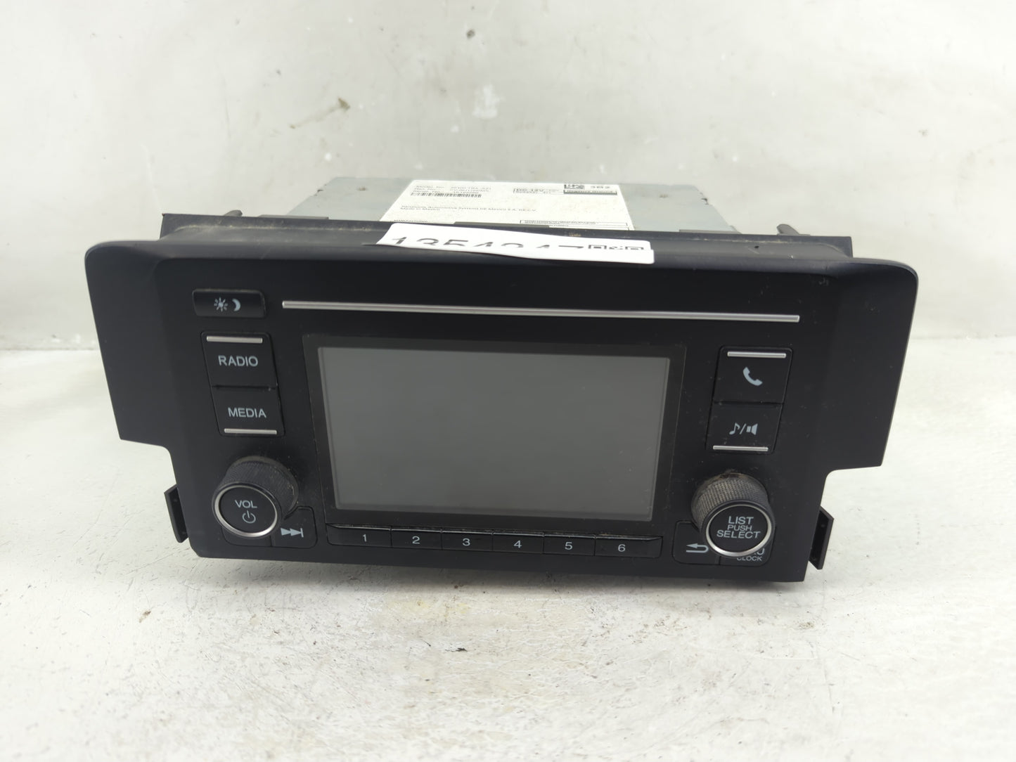 2018 Honda Civic Radio AM FM Cd Player Receiver Replacement P/N:39100-TBA-A21 39100-TBA-A22 Fits OEM Used Auto Parts - Oemus