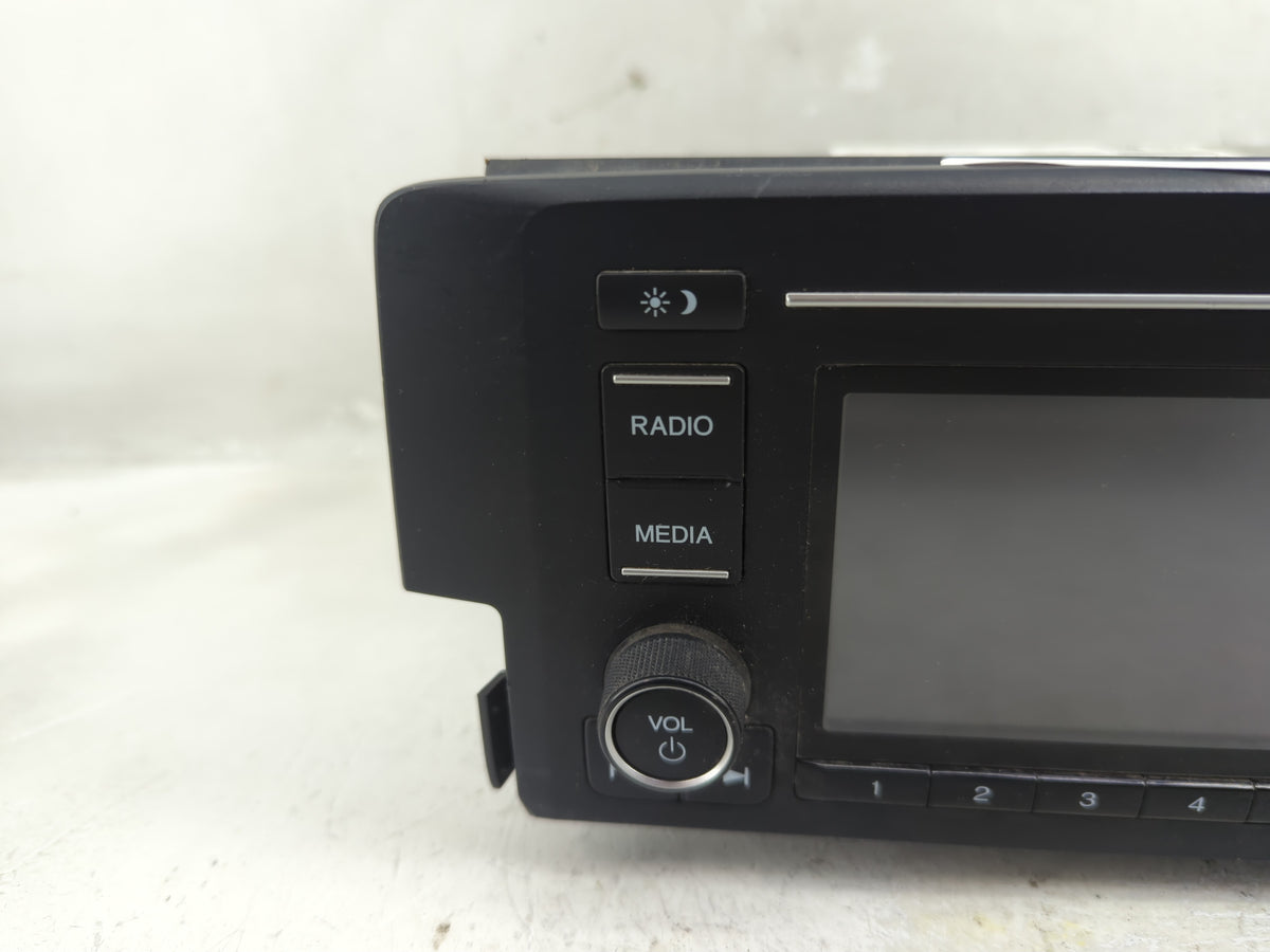 2018 Honda Civic Radio AM FM Cd Player Receiver Replacement P/N:39100-TBA-A21 39100-TBA-A22 Fits OEM Used Auto Parts - Oemus