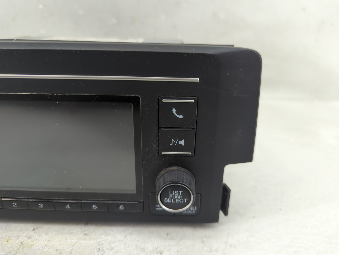2018 Honda Civic Radio AM FM Cd Player Receiver Replacement P/N:39100-TBA-A21 39100-TBA-A22 Fits OEM Used Auto Parts - Oemus