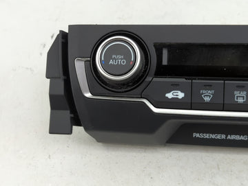 2016-2021 Honda Civic Climate Control Module Temperature AC/Heater Replacement P/N:79600TBAA121M1 79600TBAA120M1 Fits OEM Used Auto Parts