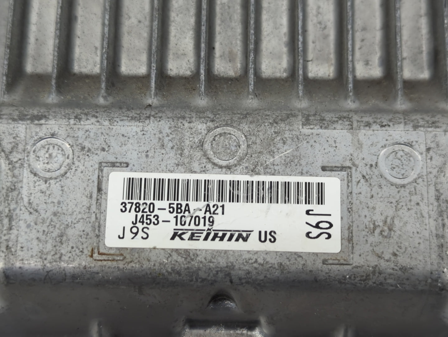 2018 Honda Civic PCM Engine Control Computer ECU ECM PCU OEM P/N:37820-5BA-A21 Fits OEM Used Auto Parts - Oemusedautoparts1.