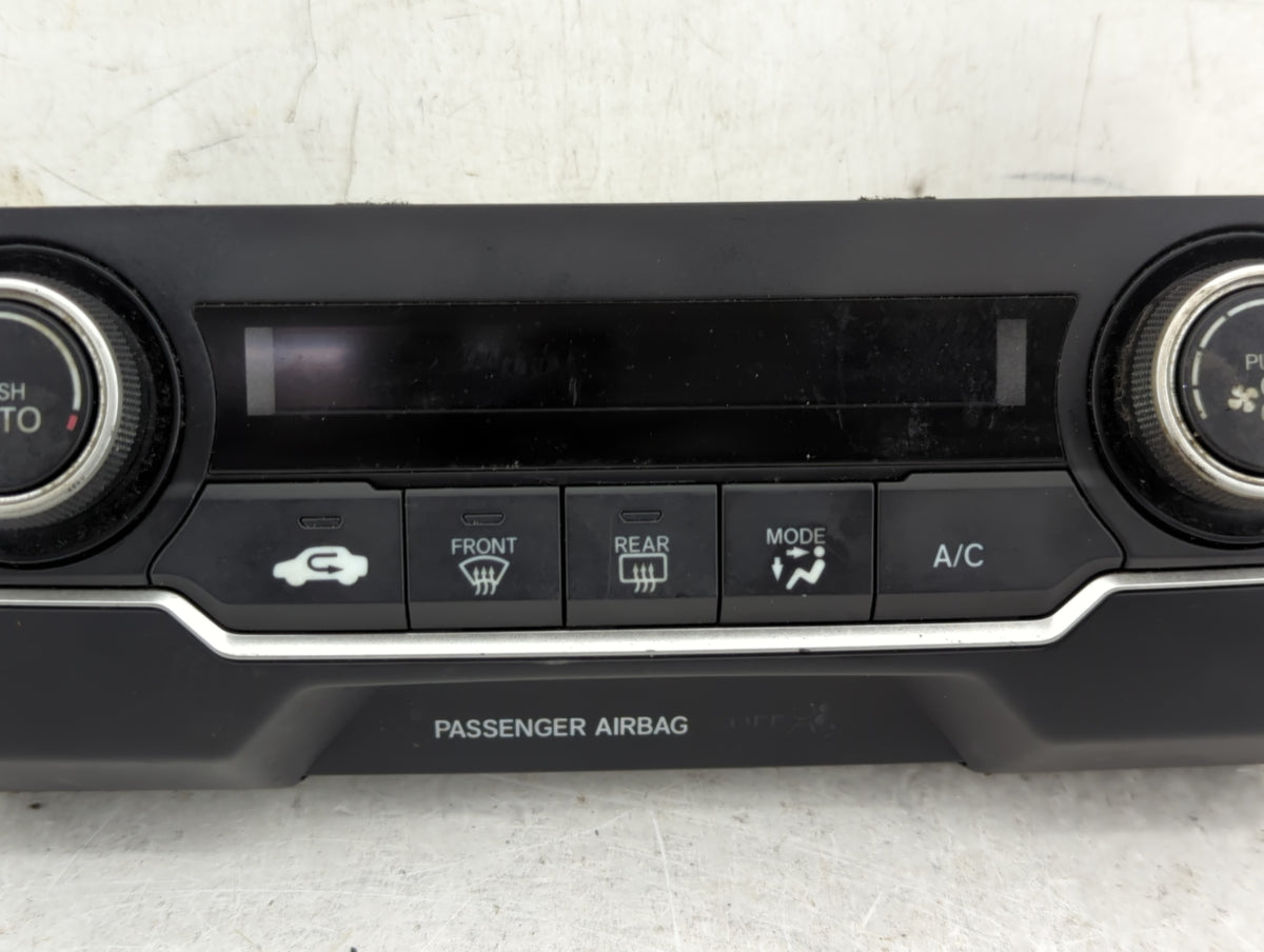 2016-2021 Honda Civic Climate Control Module Temperature AC/Heater Replacement P/N:79600TBAA120M1 Fits OEM Used Auto Parts -