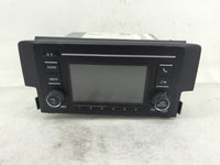 2018 Honda Civic Radio AM FM Cd Player Receiver Replacement P/N:39100-TBA-A22 Fits OEM Used Auto Parts - Oemusedautoparts1.c