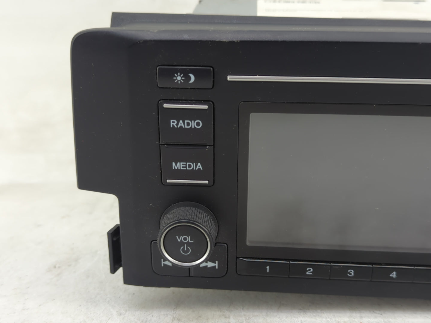 2018 Honda Civic Radio AM FM Cd Player Receiver Replacement P/N:39100-TBA-A22 Fits OEM Used Auto Parts - Oemusedautoparts1.c