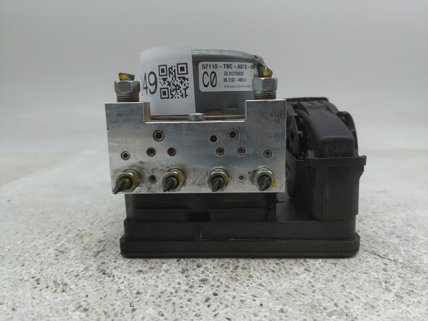 2017-2018 Honda Civic ABS Pump Control Module Replacement P/N:57110-TBC-A070-M1 Fits Fits 2017 2018 OEM Used Auto Parts - Oe