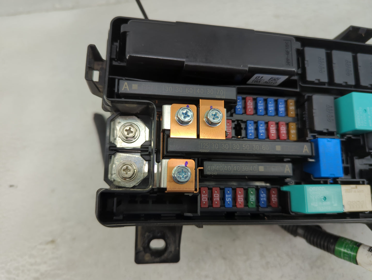 2017-2018 Honda Civic Fusebox Fuse Box Panel Relay Module P/N:TBA A210 020R20CVVT Fits Fits 2017 2018 OEM Used Auto Parts - 