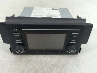 compare product 2018 Honda Civic Radio AM FM Cd Player Receiver Replacement P/N:39100-TBA-A21 CV-RH17N0MX, 95198720 Fits OEM Used Auto Parts