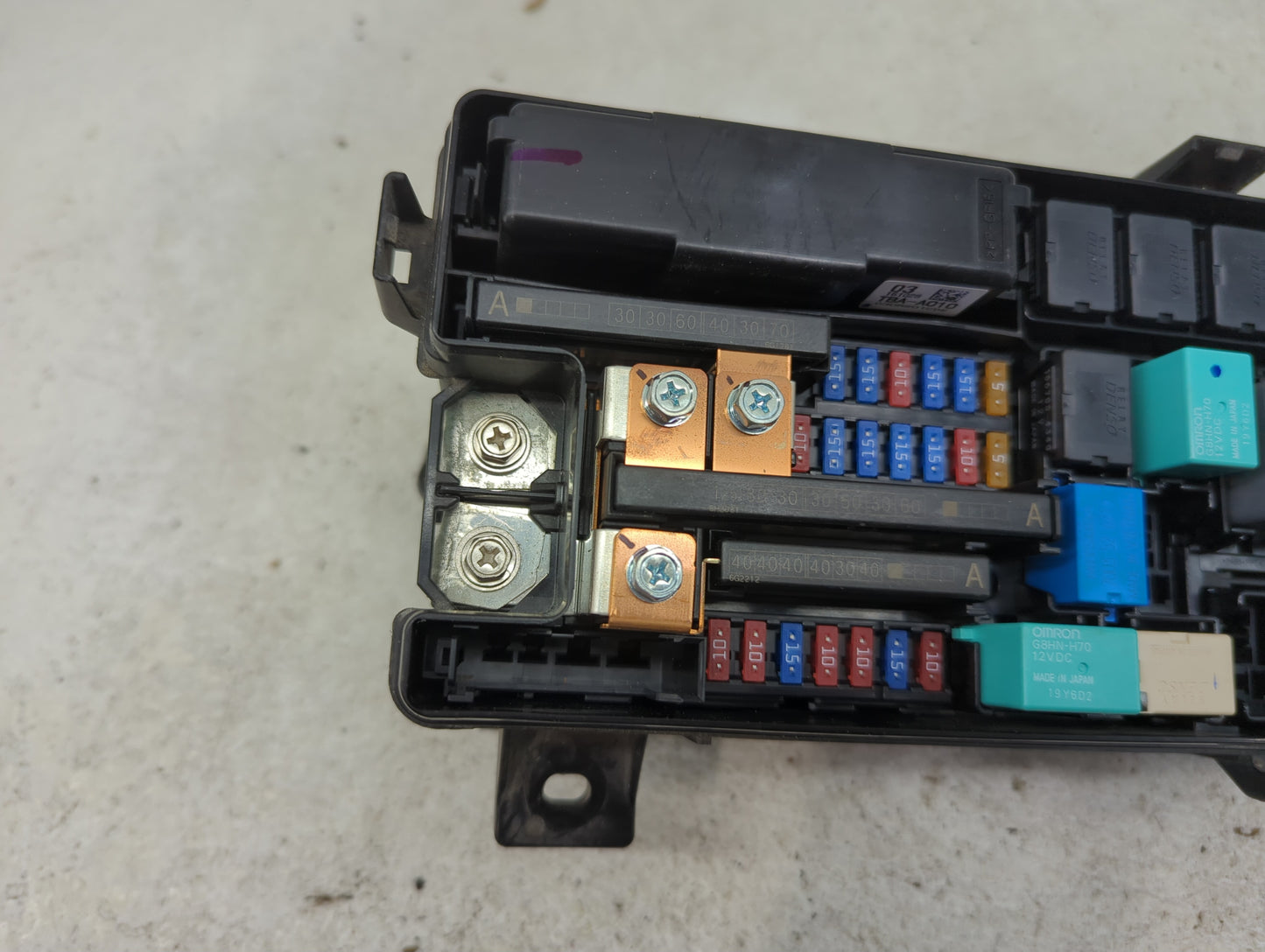 2017-2019 Honda Civic Fusebox Fuse Box Panel Relay Module P/N:TBA A210 A2 Fits Fits 2017 2018 2019 OEM Used Auto Parts - Oem