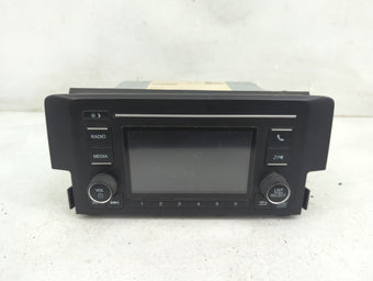 compare product 2018 Honda Civic Radio AM FM Cd Player Receiver Replacement P/N:39100-TBA-A21 Fits OEM Used Auto Parts
