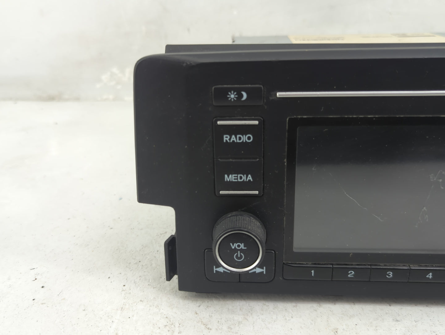 2018 Honda Civic Radio AM FM Cd Player Receiver Replacement P/N:39100-TBA-A21 Fits OEM Used Auto Parts - Oemusedautoparts1.c