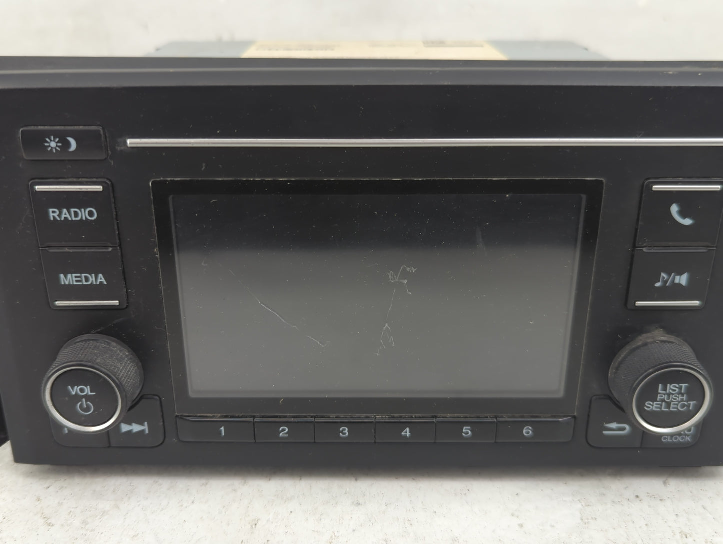 2018 Honda Civic Radio AM FM Cd Player Receiver Replacement P/N:39100-TBA-A21 Fits OEM Used Auto Parts - Oemusedautoparts1.c