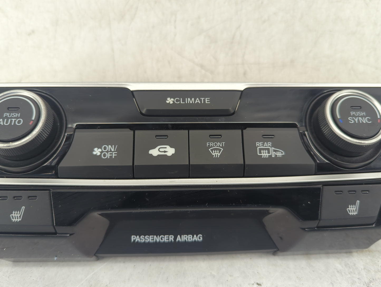 2017-2018 Honda Civic Climate Control Module Temperature AC/Heater Replacement P/N:79600-TGG-A610-M1 Fits Fits 2017 2018 OEM