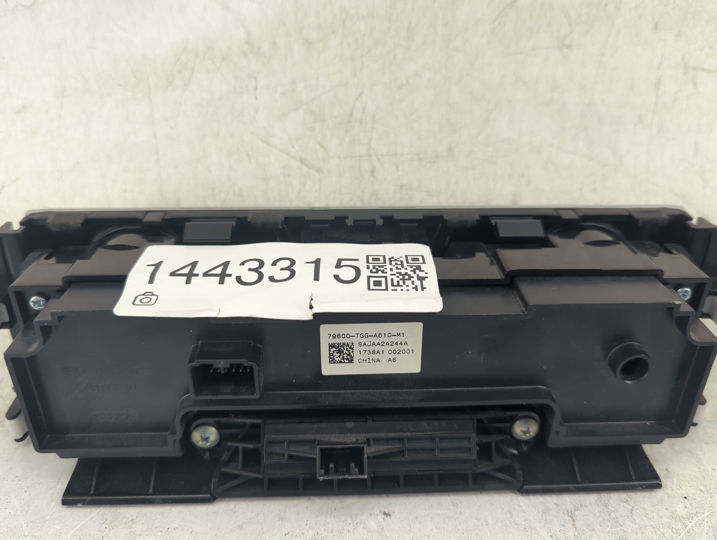 2017-2018 Honda Civic Climate Control Module Temperature AC/Heater Replacement P/N:79600-TGG-A610-M1 Fits Fits 2017 2018 OEM