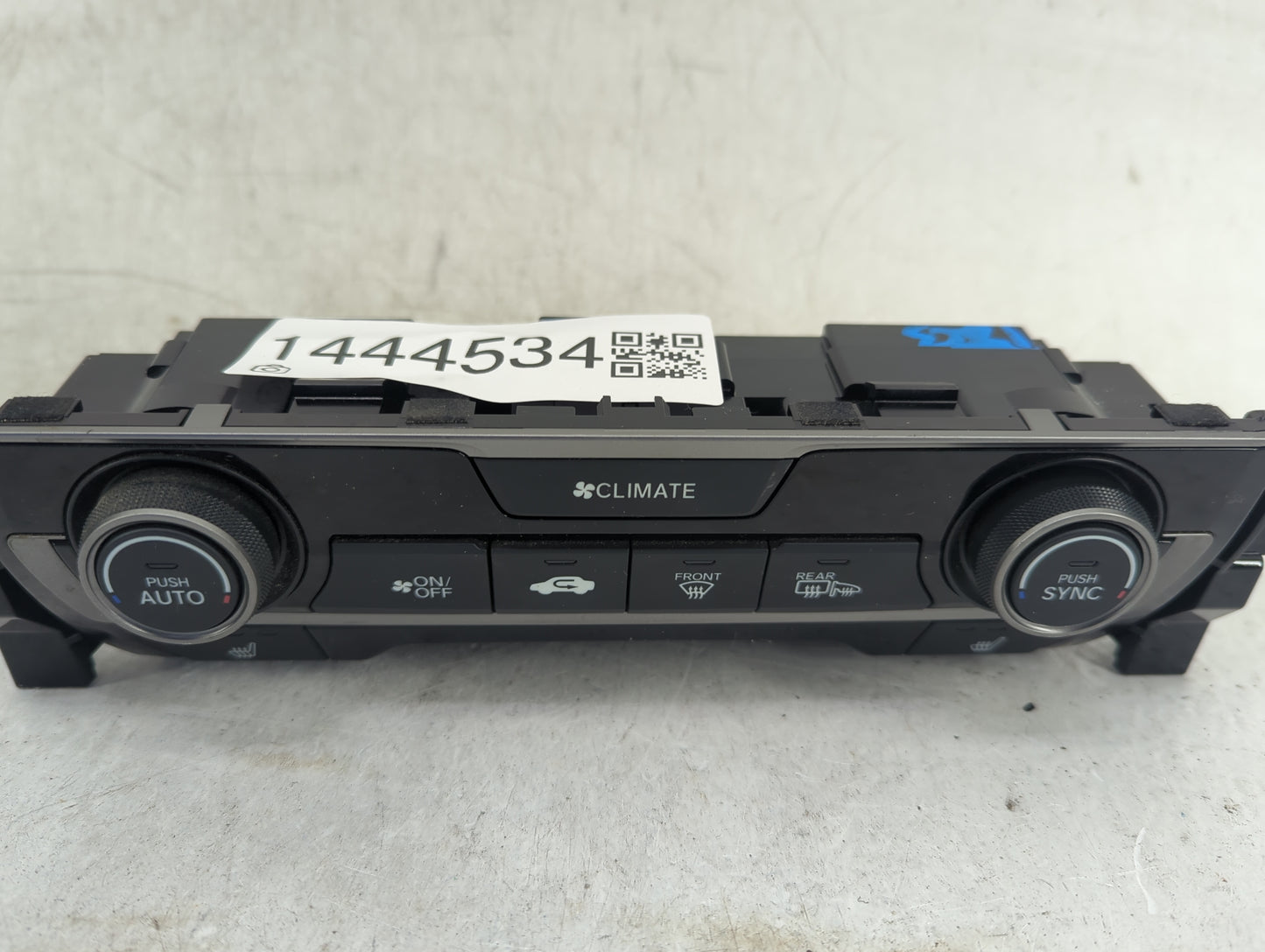 2016-2021 Honda Civic Climate Control Module Temperature AC/Heater Replacement P/N:79600TGGA610M1 SANWA2A090D Fits OEM Used 