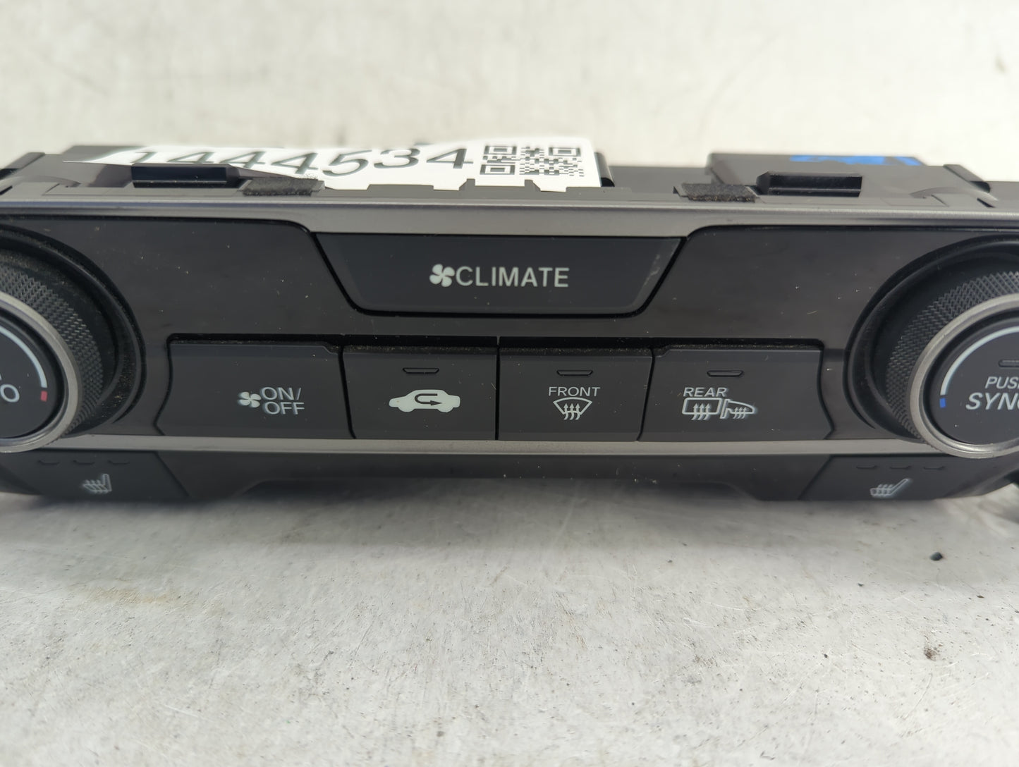 2016-2021 Honda Civic Climate Control Module Temperature AC/Heater Replacement P/N:79600TGGA610M1 SANWA2A090D Fits OEM Used 
