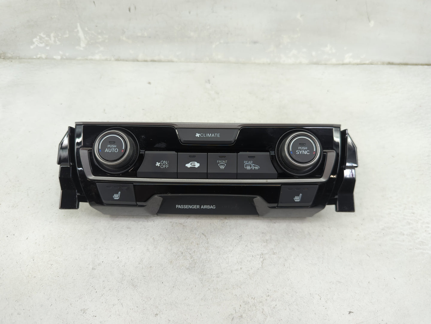 2016-2021 Honda Civic Climate Control Module Temperature AC/Heater Replacement P/N:79600TGGA610M1 SANWA2A605A Fits OEM Used 