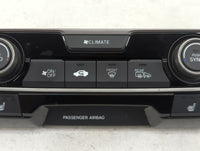 2016-2021 Honda Civic Climate Control Module Temperature AC/Heater Replacement P/N:79600TGGA610M1 SANWA2A605A Fits OEM Used 
