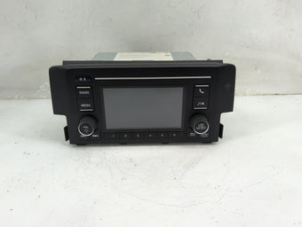 compare product 2018 Honda Civic Radio AM FM Cd Player Receiver Replacement P/N:39100-TGG-A510-M1 Fits OEM Used Auto Parts