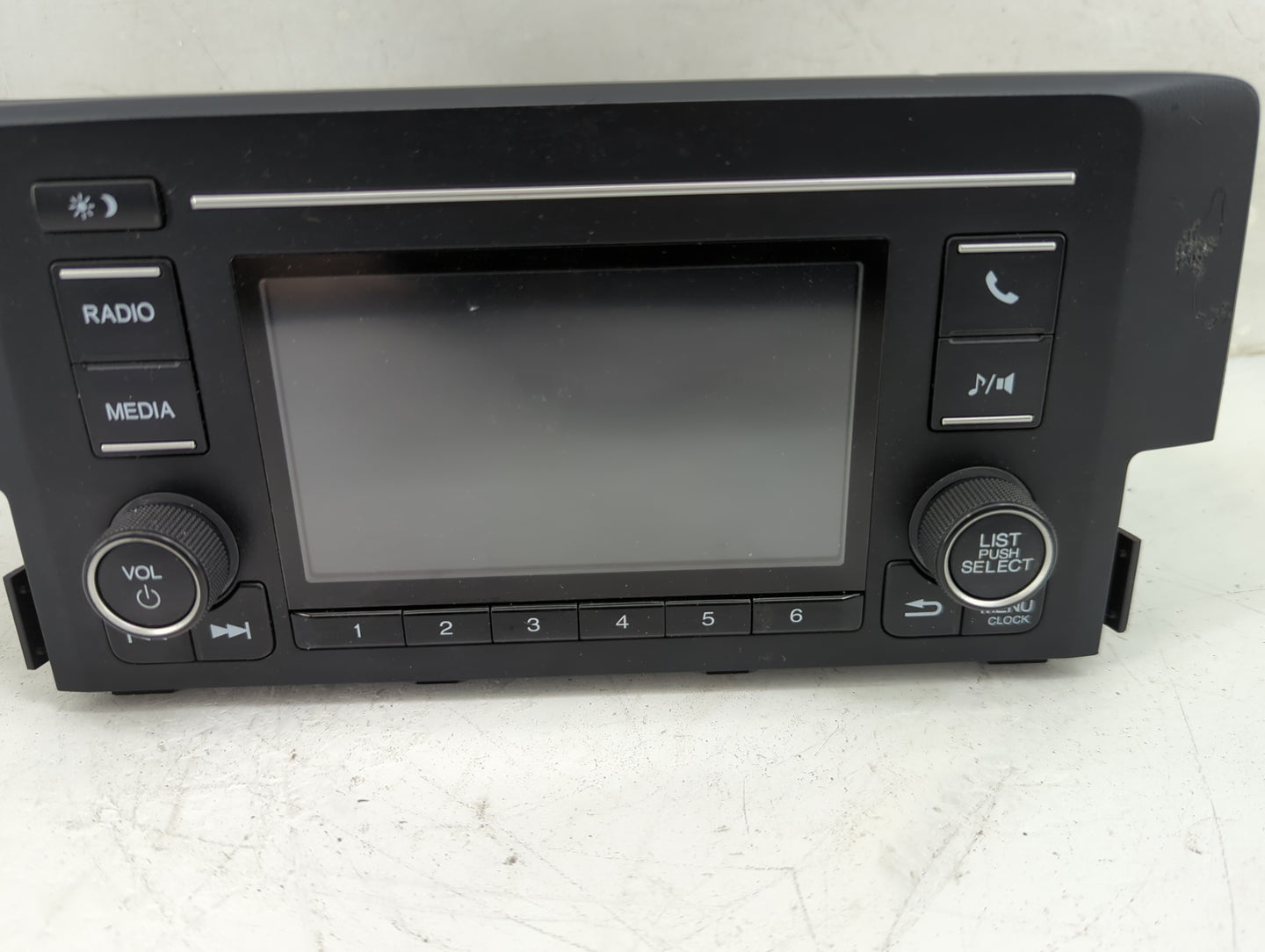 2018 Honda Civic Radio AM FM Cd Player Receiver Replacement P/N:39100-TGG-A510-M1 Fits OEM Used Auto Parts - Oemusedautopart