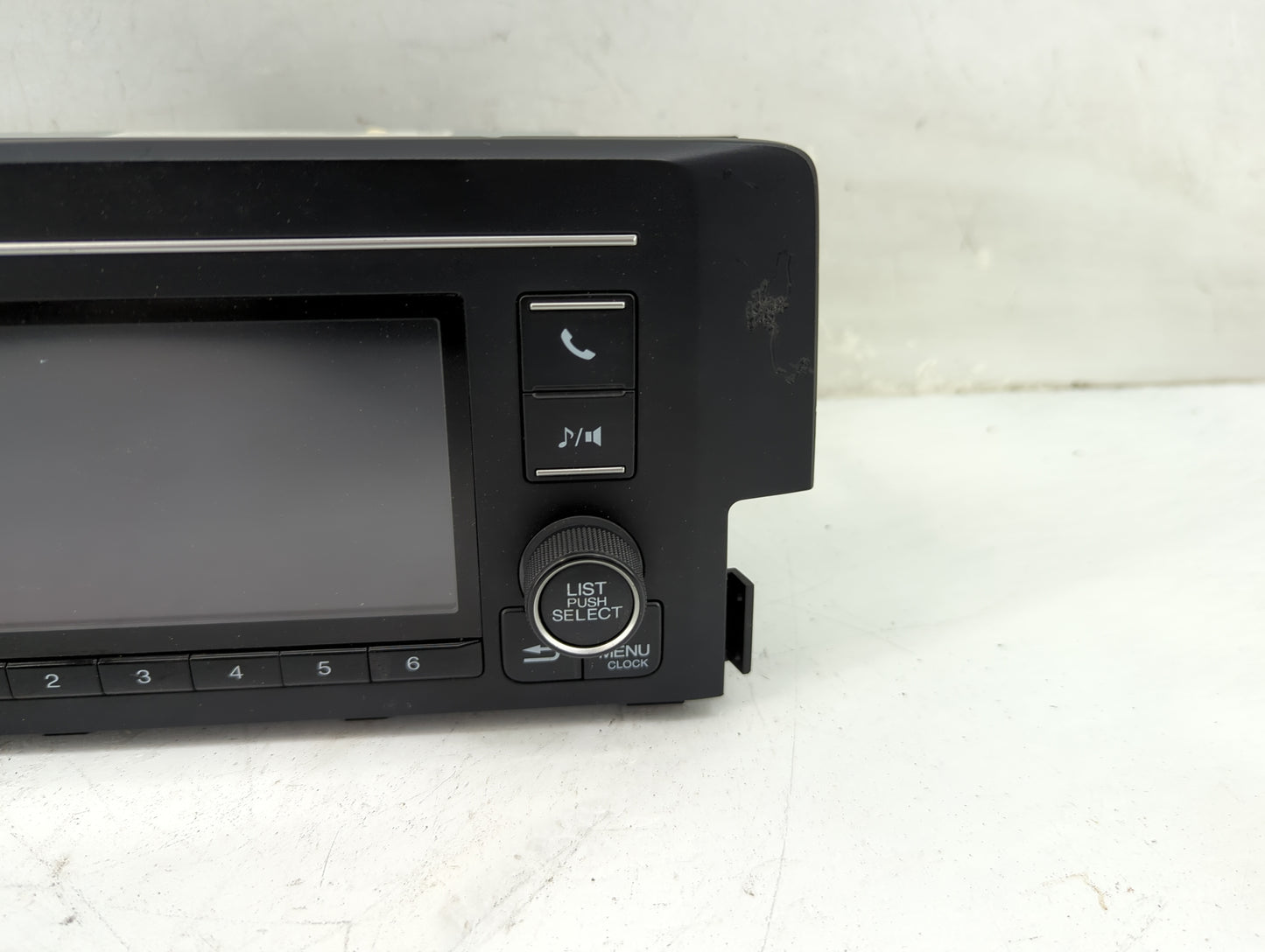 2018 Honda Civic Radio AM FM Cd Player Receiver Replacement P/N:39100-TGG-A510-M1 Fits OEM Used Auto Parts - Oemusedautopart