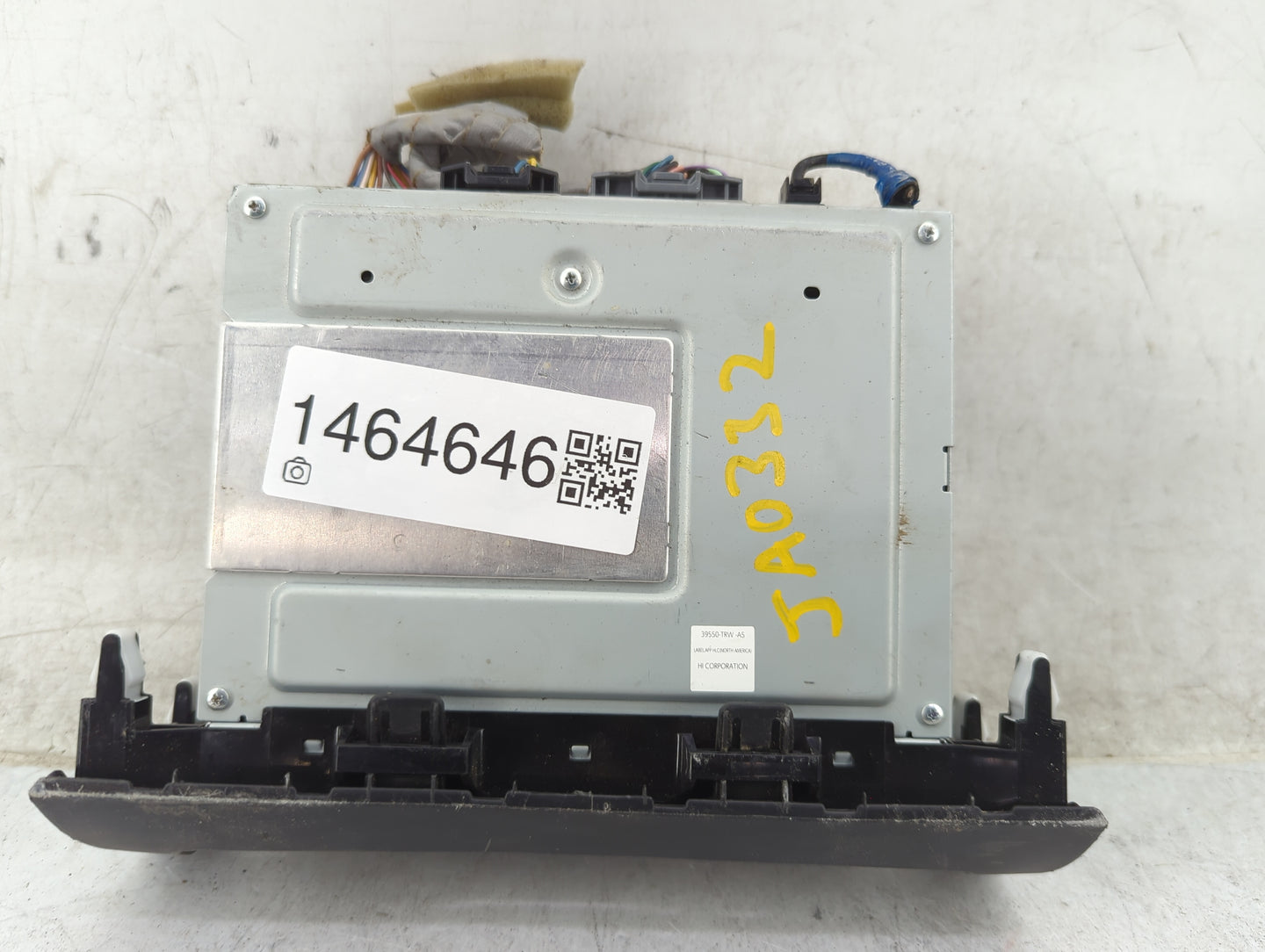 2018 Honda Civic Radio AM FM Cd Player Receiver Replacement P/N:39101-TEG-A02-M1 UJHNR000, 662K-NR000, 39550-TRW-A5 Fits OEM