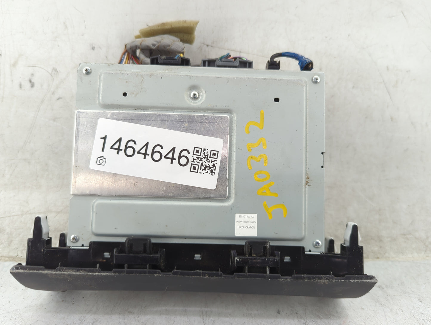 2018 Honda Civic Radio AM FM Cd Player Receiver Replacement P/N:39101-TEG-A02-M1 UJHNR000, 662K-NR000, 39550-TRW-A5 Fits OEM
