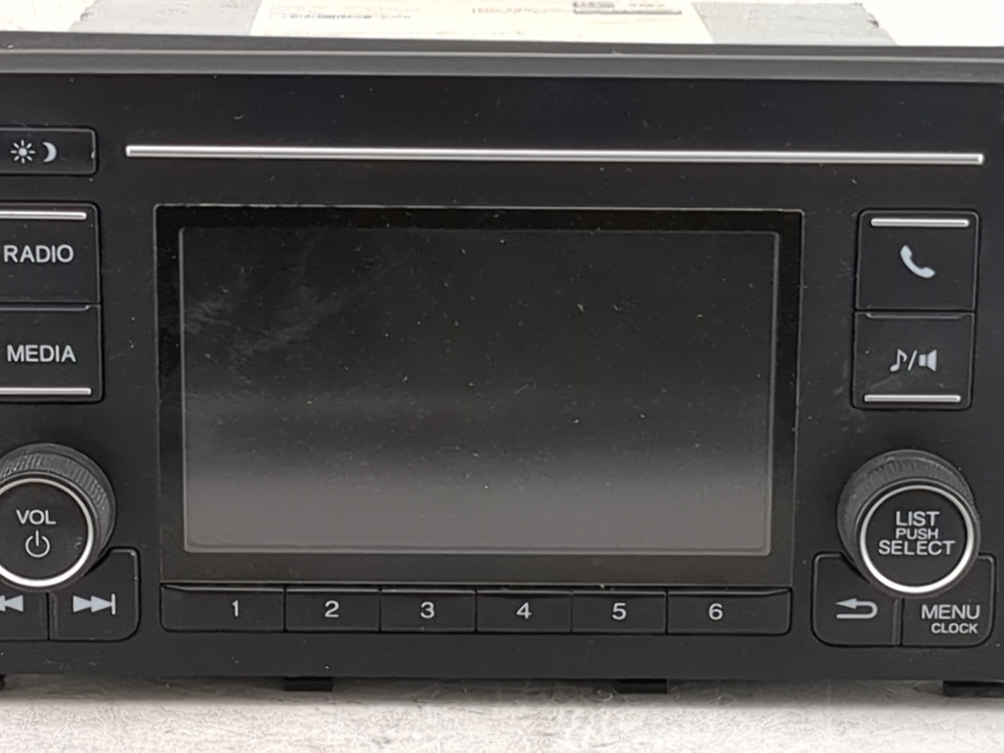 2018 Honda Civic Radio AM FM Cd Player Receiver Replacement P/N:39100-TBA-A2 Fits OEM Used Auto Parts - Oemusedautoparts1.co