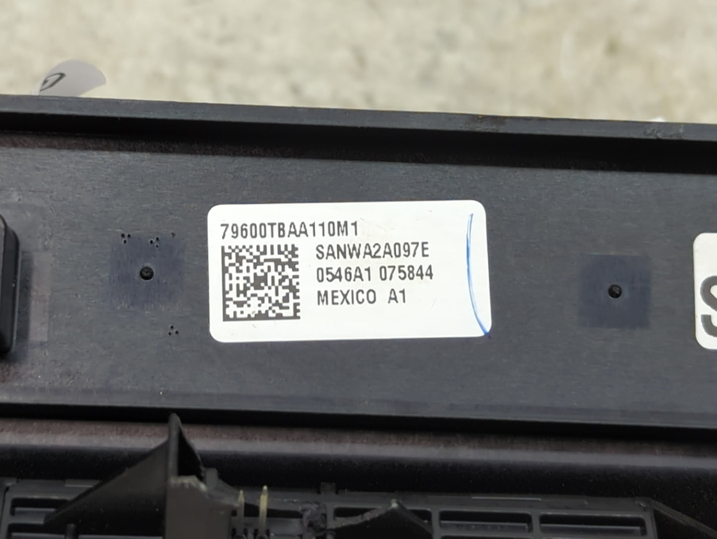 2016-2021 Honda Civic Climate Control Module Temperature AC/Heater Replacement P/N:79600TBAA110M1 SANWA2A097E Fits OEM Used 