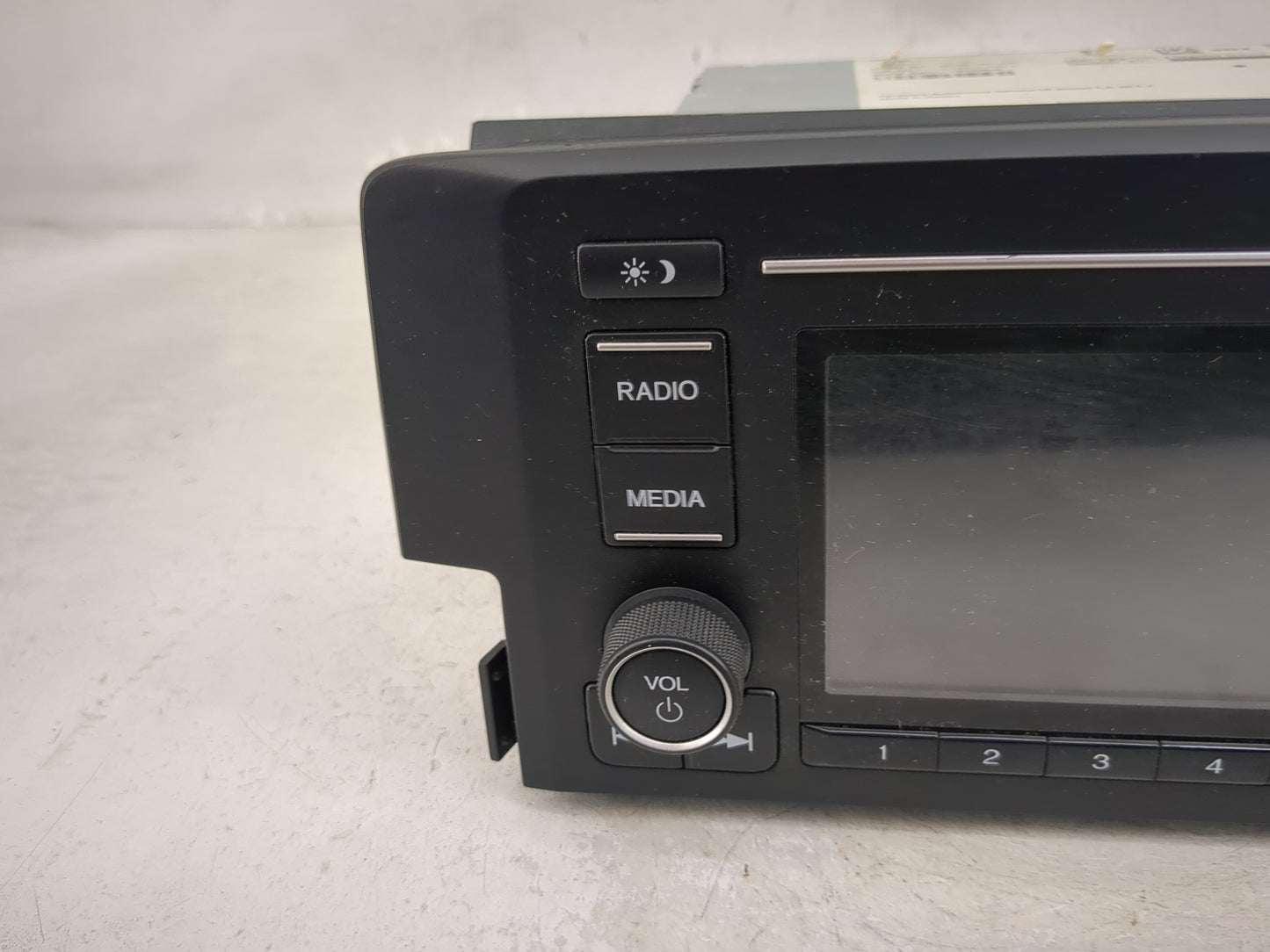 2018 Honda Civic Radio AM FM Cd Player Receiver Replacement P/N:39100-TBA-A21 CV-RH17N0CX Fits OEM Used Auto Parts - Oemused