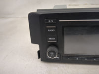 2018 Honda Civic Radio AM FM Cd Player Receiver Replacement P/N:39100-TBA-A21 CV-RH17N0CX Fits OEM Used Auto Parts - Oemused