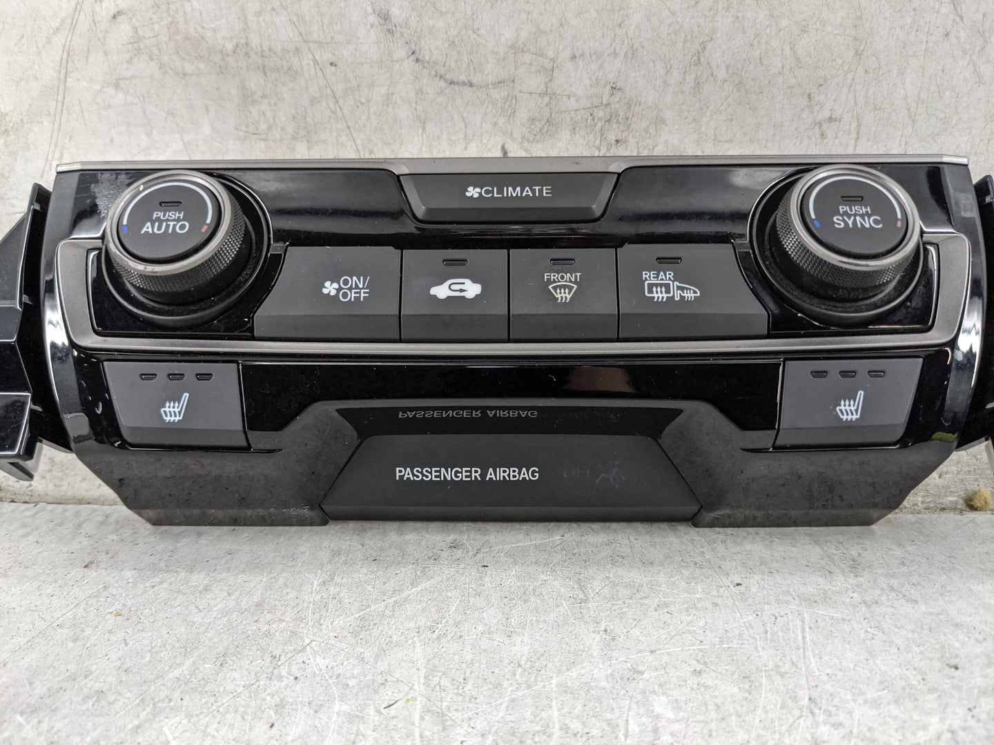 2017-2018 Honda Civic Climate Control Module Temperature AC/Heater Replacement P/N:79600TGGA610M1 SANWA2A090D Fits Fits 2017