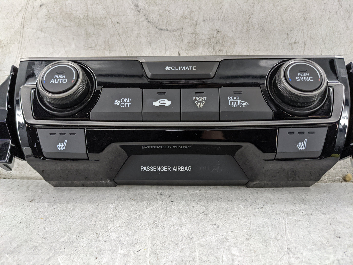 2017-2018 Honda Civic Climate Control Module Temperature AC/Heater Replacement P/N:79600TGGA610M1 SANWA2A090D Fits Fits 2017