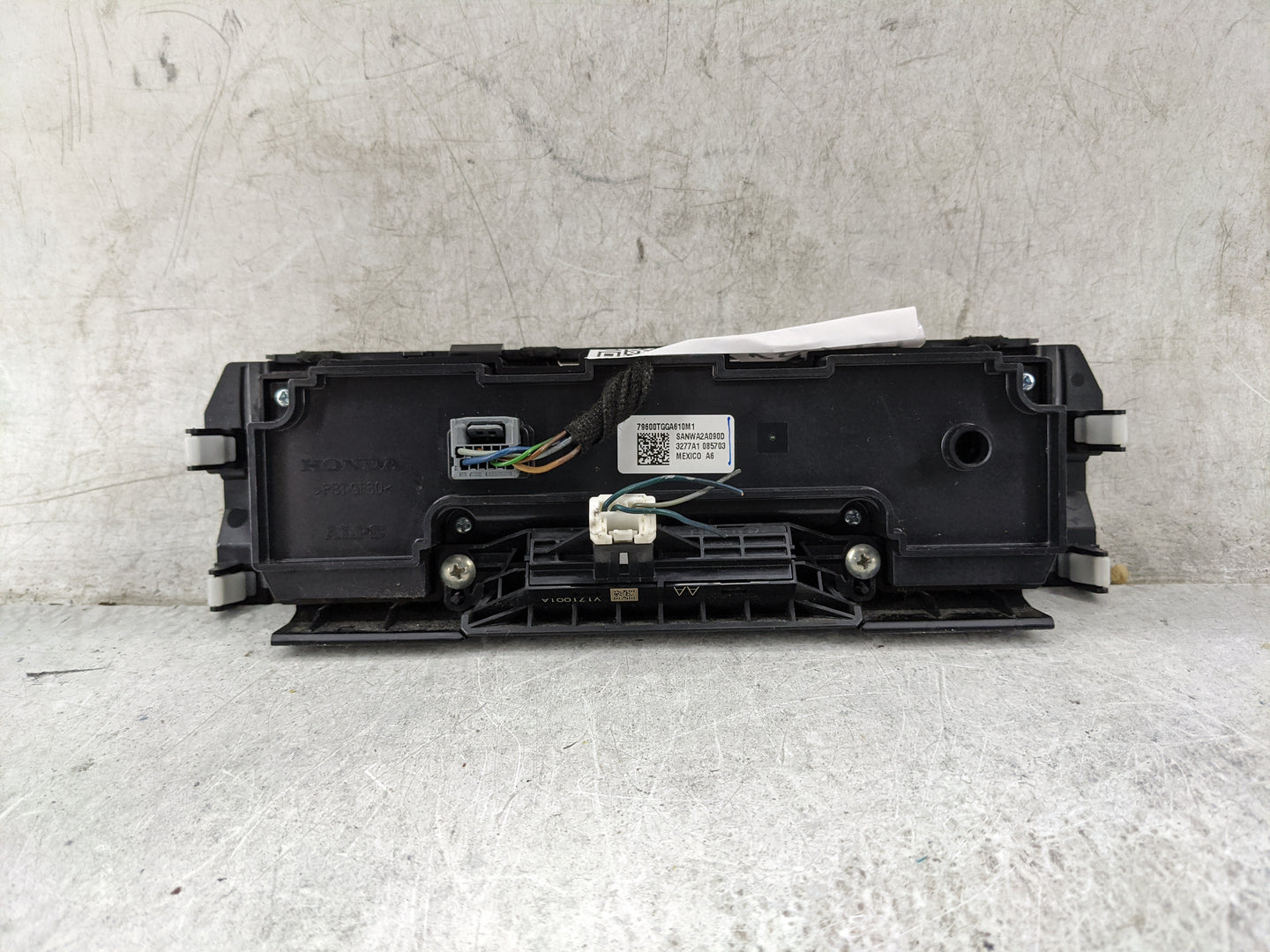 2017-2018 Honda Civic Climate Control Module Temperature AC/Heater Replacement P/N:79600TGGA610M1 SANWA2A090D Fits Fits 2017