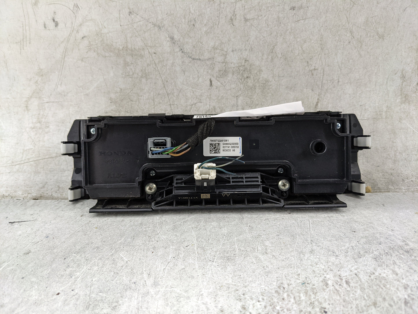 2017-2018 Honda Civic Climate Control Module Temperature AC/Heater Replacement P/N:79600TGGA610M1 SANWA2A090D Fits Fits 2017