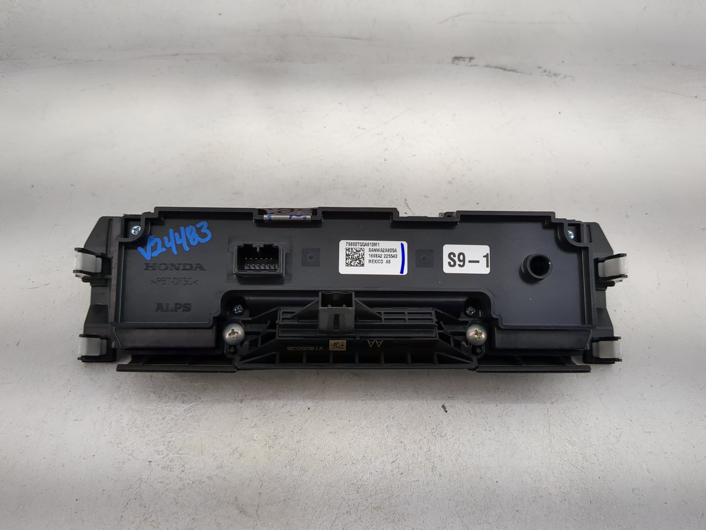 2016-2021 Honda Civic Climate Control Module Temperature AC/Heater Replacement P/N:79600TGGA610M1 SANWA2A605A Fits OEM Used 
