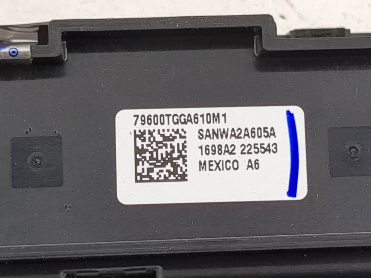2016-2021 Honda Civic Climate Control Module Temperature AC/Heater Replacement P/N:79600TGGA610M1 SANWA2A605A Fits OEM Used 