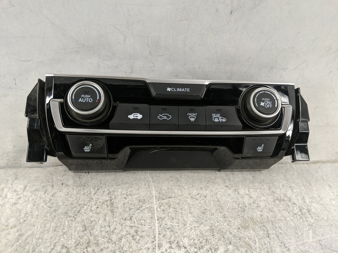 2016-2018 Honda Civic Climate Control Module Temperature AC/Heater Replacement P/N:79600TBAC420M1 SANWA2A575B Fits OEM Used 
