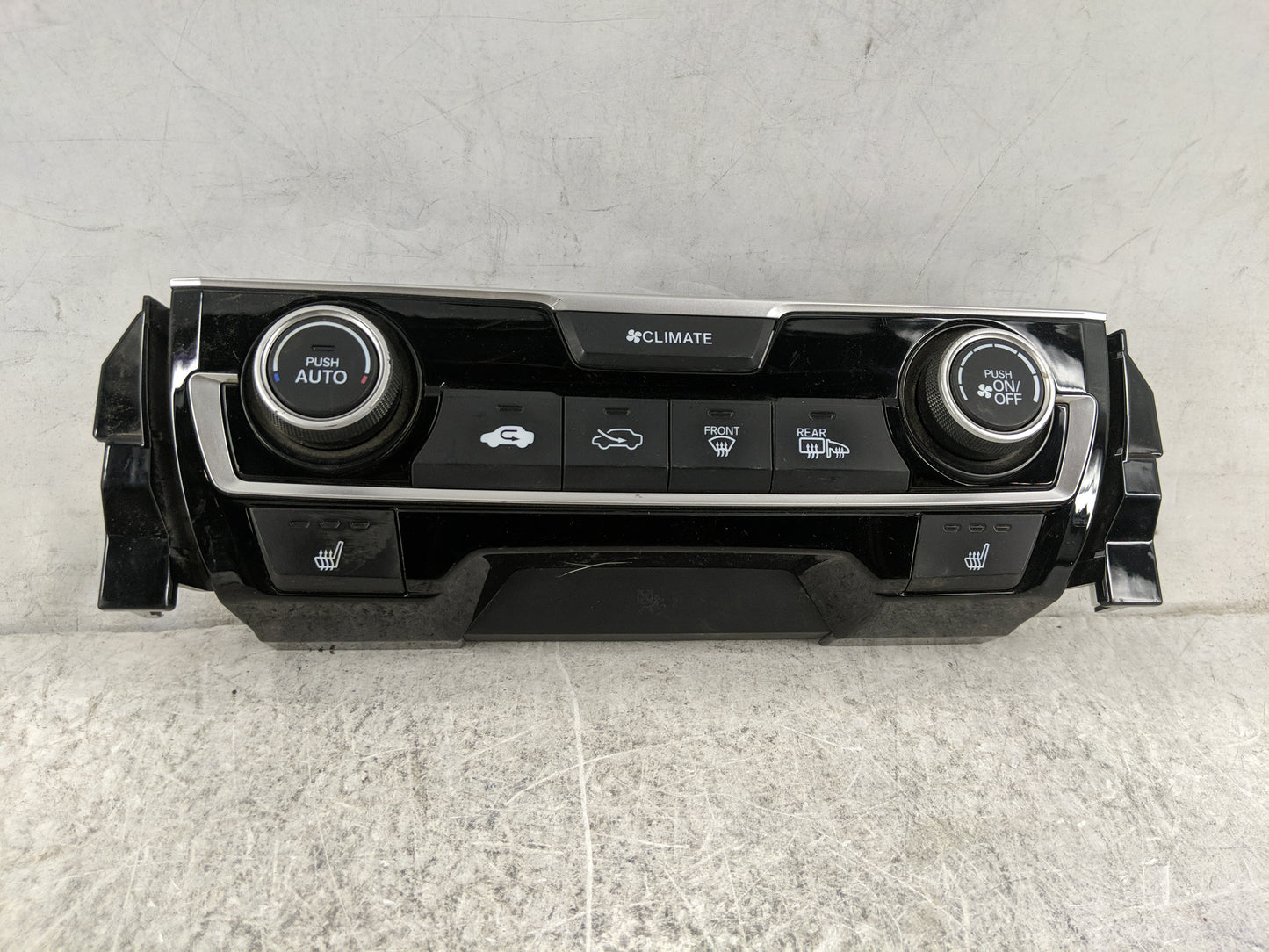 2016-2018 Honda Civic Climate Control Module Temperature AC/Heater Replacement P/N:79600TBAC420M1 SANWA2A575B Fits OEM Used 