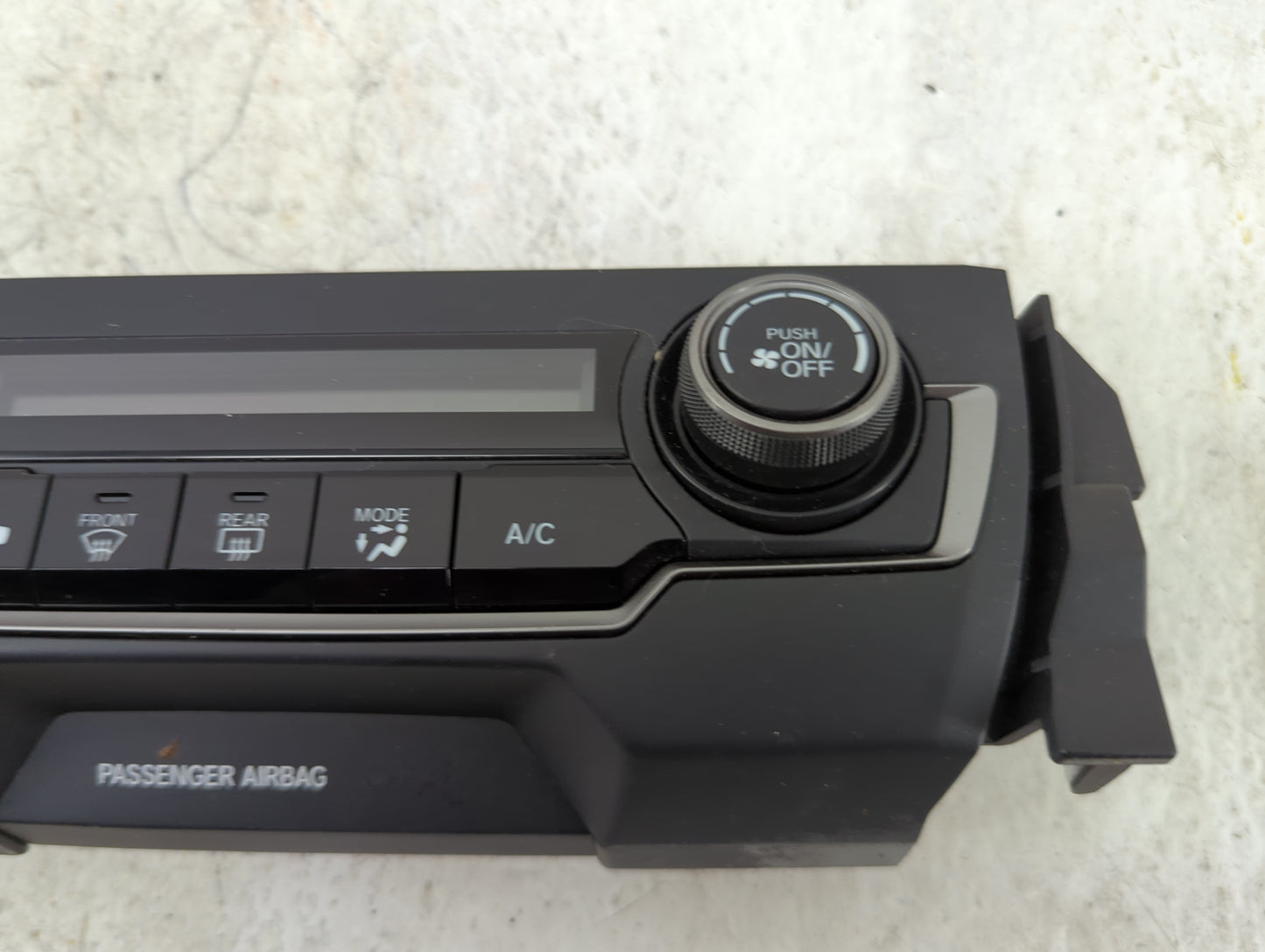 2017-2021 Honda Civic Climate Control Module Temperature AC/Heater Replacement P/N:79600TGGA110M1 SANWA2A103D Fits OEM Used 