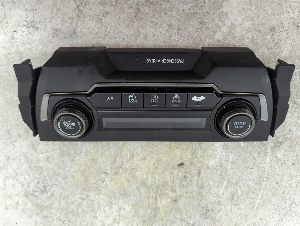 2017-2021 Honda Civic Climate Control Module Temperature AC/Heater Replacement P/N:79600TGGA110M1 Fits OEM Used Auto Parts -