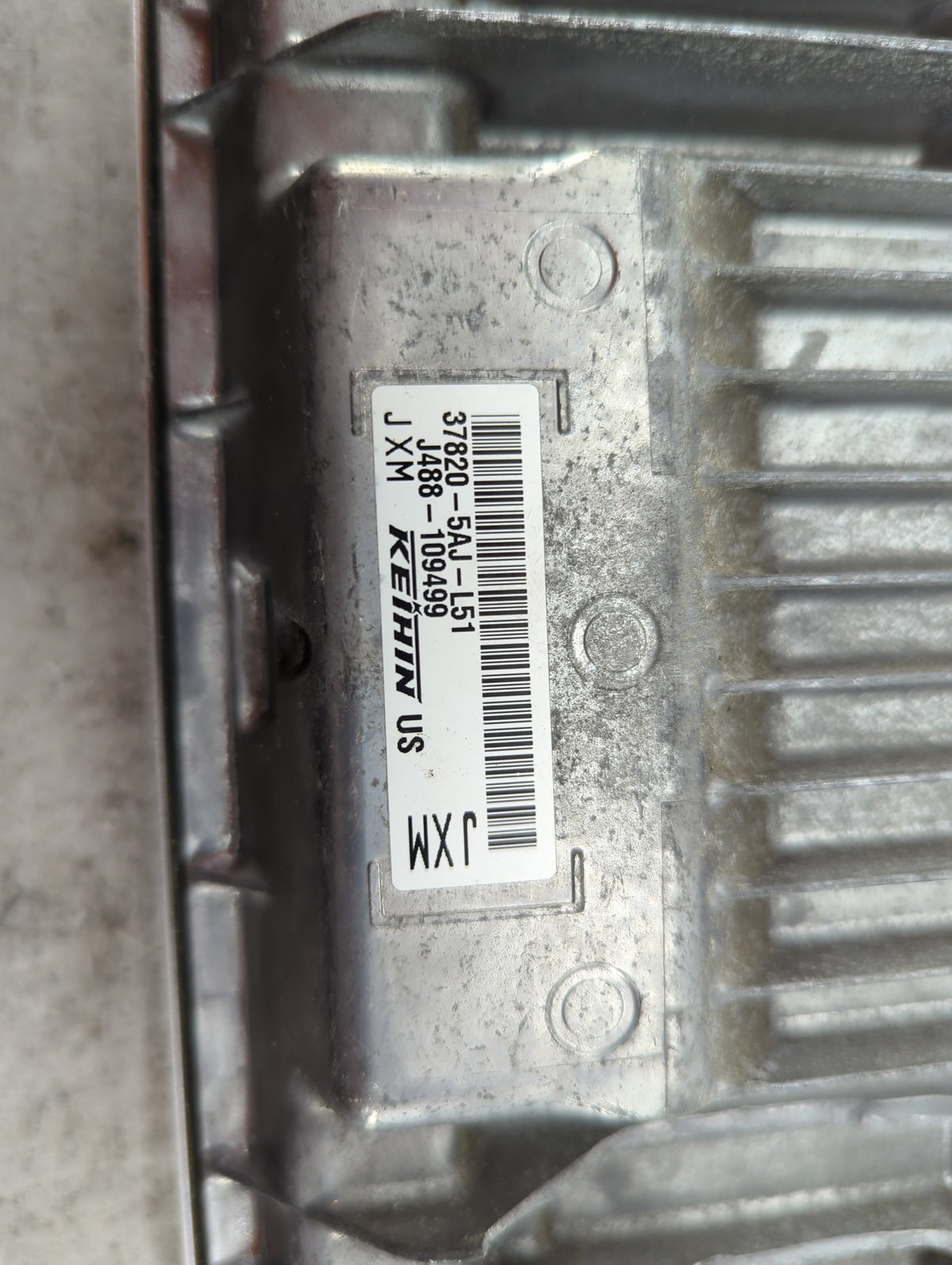2018 Honda Civic PCM Engine Control Computer ECU ECM PCU OEM P/N:37820-5AJ-L51 Fits OEM Used Auto Parts - Oemusedautoparts1.