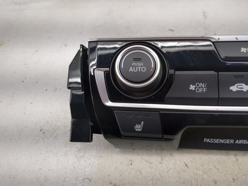 2016-2021 Honda Civic Climate Control Module Temperature AC/Heater Replacement P/N:79600-TGG-A610-M1 SAJAA2A244A Fits OEM Used Auto Parts