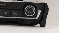 2017-2018 Honda Civic Climate Control Module Temperature AC/Heater Replacement P/N:79600-TGG-A610-M1 79600TGGA610M1 Fits OEM