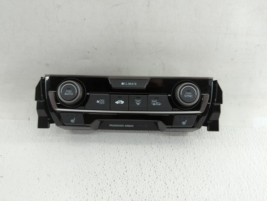 2017-2021 Honda Civic Climate Control Module Temperature AC/Heater Replacement P/N:79600TGGA111M1 79600-TGG-A110-M1 Fits OEM