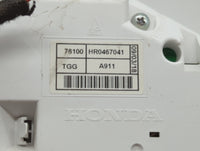 2018 Honda Civic Instrument Cluster Speedometer Gauges P/N:HR0467041 Fits OEM Used Auto Parts - Oemusedautoparts1.com