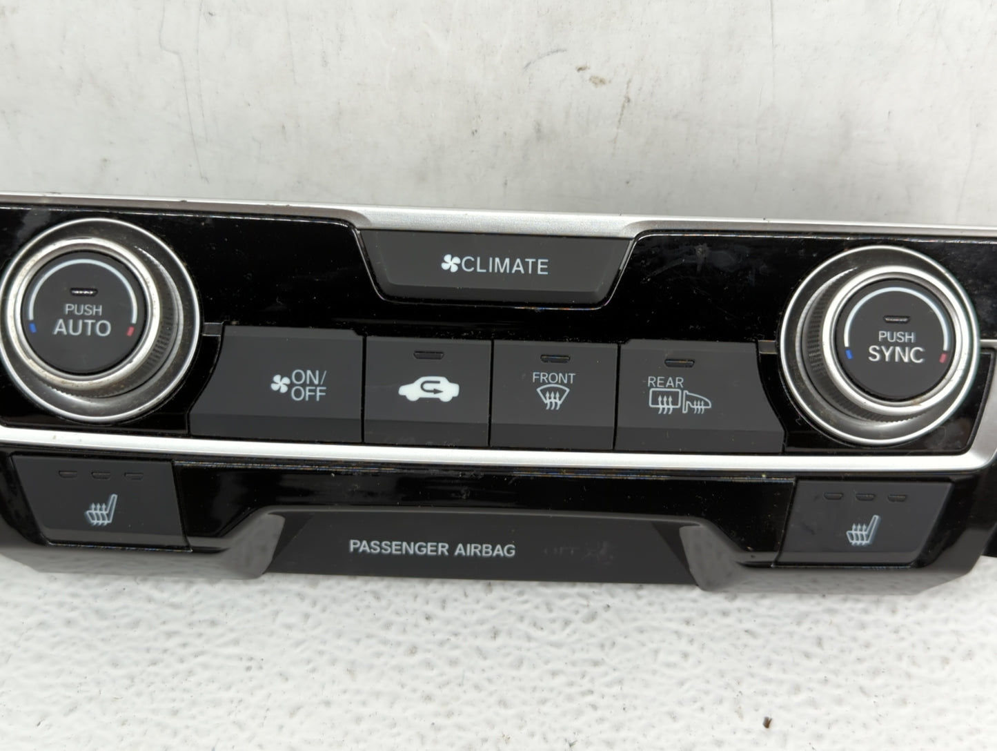 2016-2018 Honda Civic Climate Control Module Temperature AC/Heater Replacement P/N:79600-TGG-A610-M1 79600TGGA610M1 Fits OEM